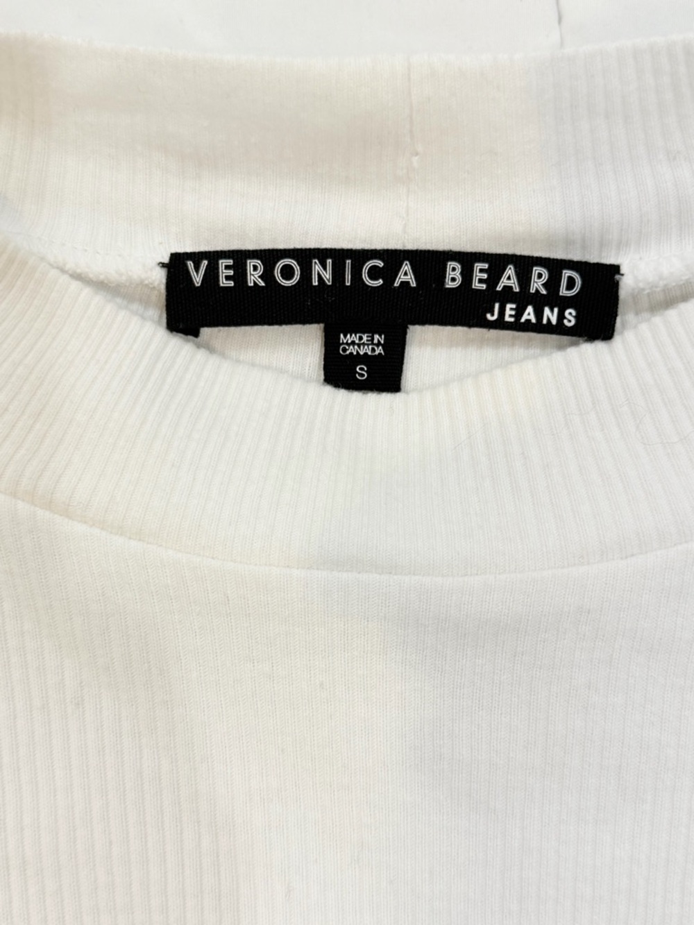 VERONICA BEARD Dawson top white Sz S long sleeve - Picture 6 of 11